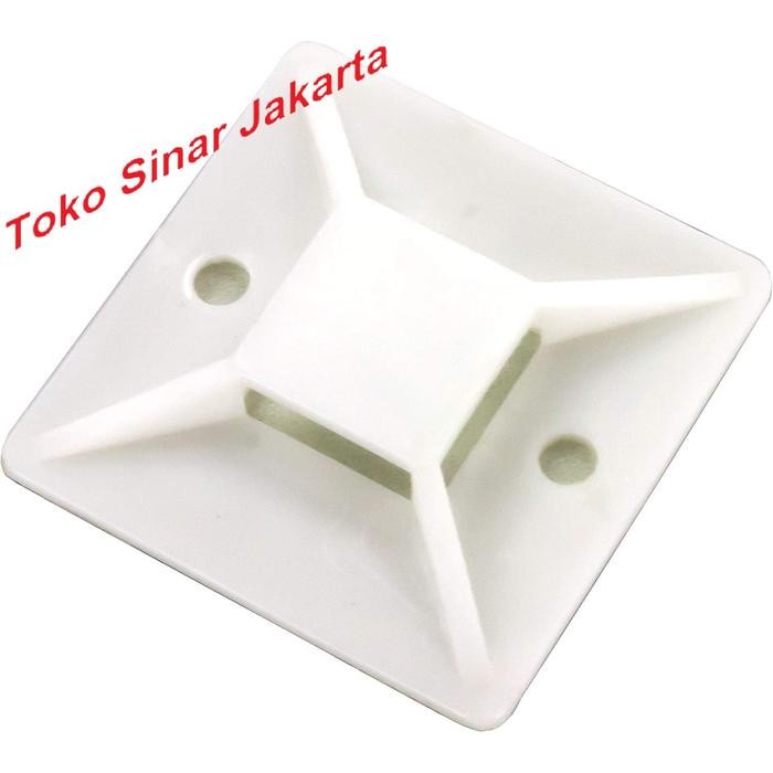 

Tie Mount Cable Dudukan Duduk Kabel Tali Ties Tis Cable Pengikat Ikat Pengait Kait Tempel Timon Hold