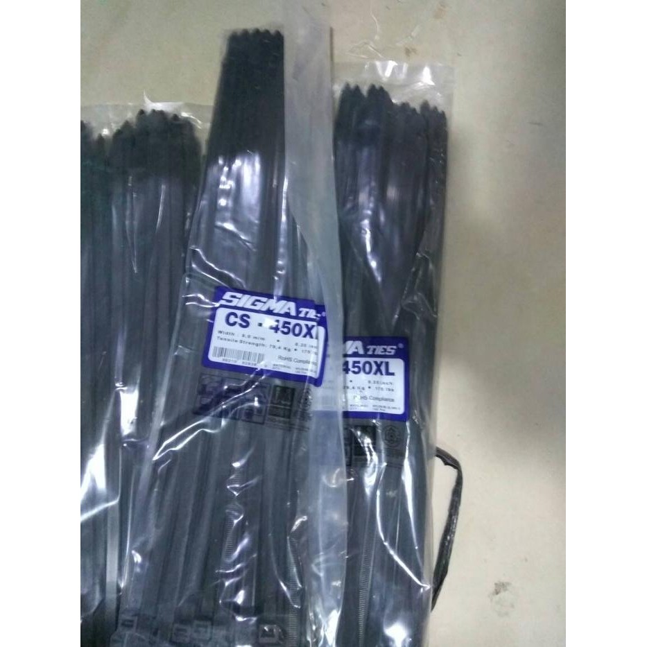 

Kabel Ties Sigma 450 X 9 Mm ( 45 Cm)