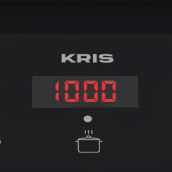 AZKO Kris Kompor Listrik 1 Tungku 100-1000 watt - Hitam Electric Stove Kompor Elektrik 1 Tungku