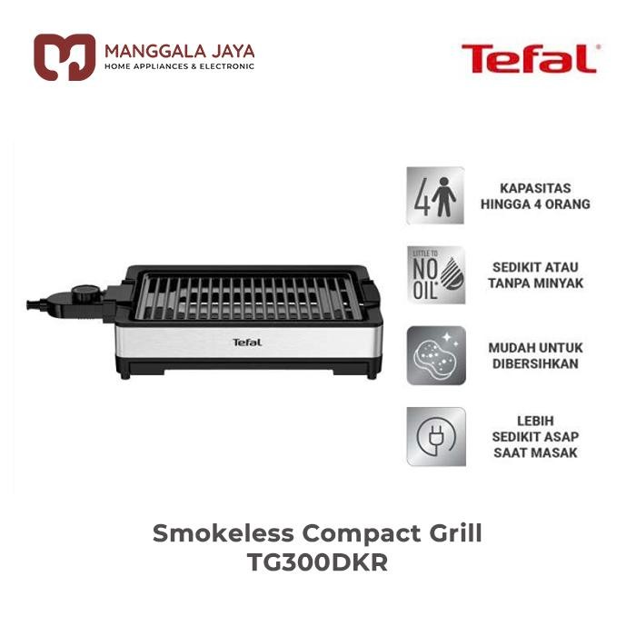 Tefal Smokeless Grill / Panggangan Listrik / Alat BBQ Tanpa Asap