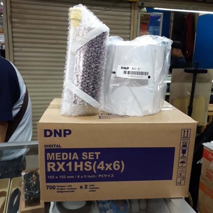 [Expres] KERTAS PHOTOBOOTH PAPER DNP 4R ISI KERTAS & RIBBON BISA CETAK 700 4R