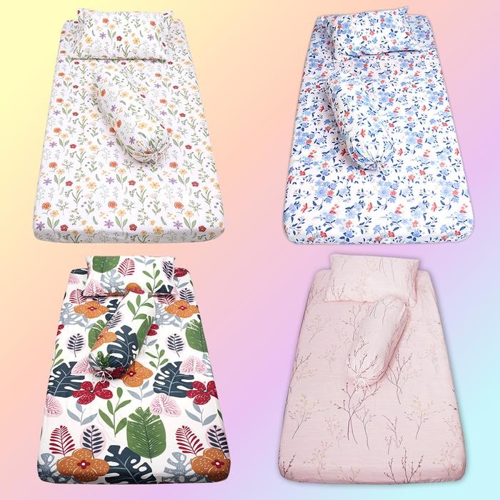 Sprei 90X200 Sprei Single No.4 90X200X15 - 90X200X20 Sudut Karet