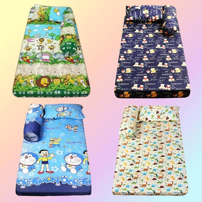 Sprei Set No 3 - Sprei 120X200 Sudut Karet