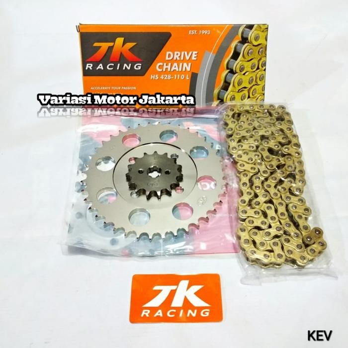 Gear Set TK Honda Win Supra Lama Honda Grand Rantai TK