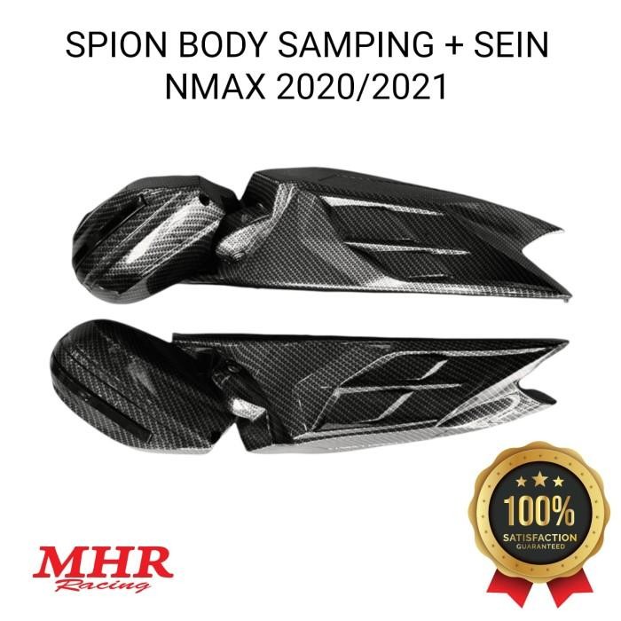 Murah Spion Sein Body Lipat Kaca Cembung Karbon Nmax155 2020/2021 Mhr Racing