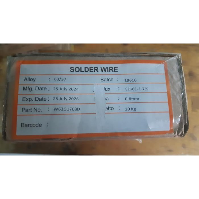 Timah Solder Solderindo 0.8Mm Alloy 60-40 250Gram / Solder Wire #Gratisongkir