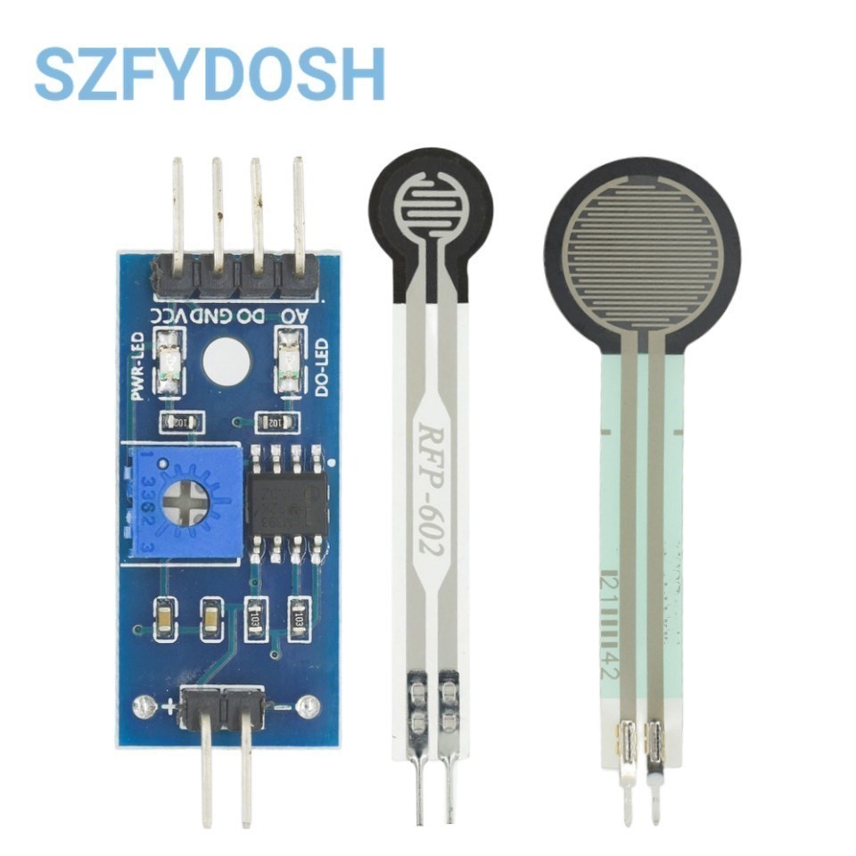 IMPORT LOAD CELL RESISTIVE MEMBRANE PRESSURE SENSOR MODULE FLEXIBLE FORCE SENSITIVE ANALOG FSR402
