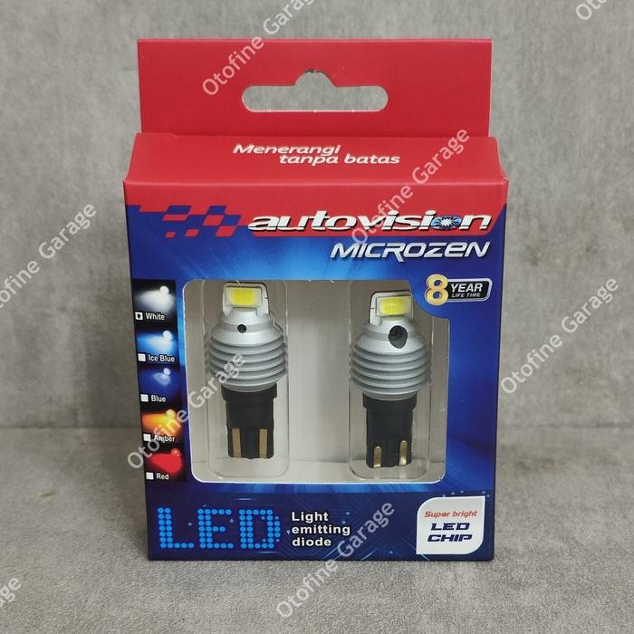 Lampu Mundur LED Superbright T15/T16 Autovision, white 6000k, Canbus