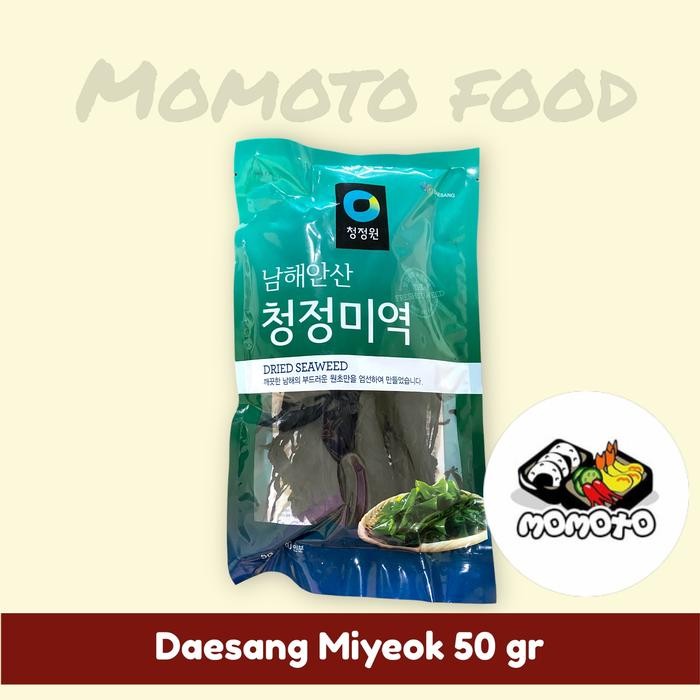 

New Daesang Miyeok Dried Seaweed Rumput Laut Kering 50 g Chung Jung One