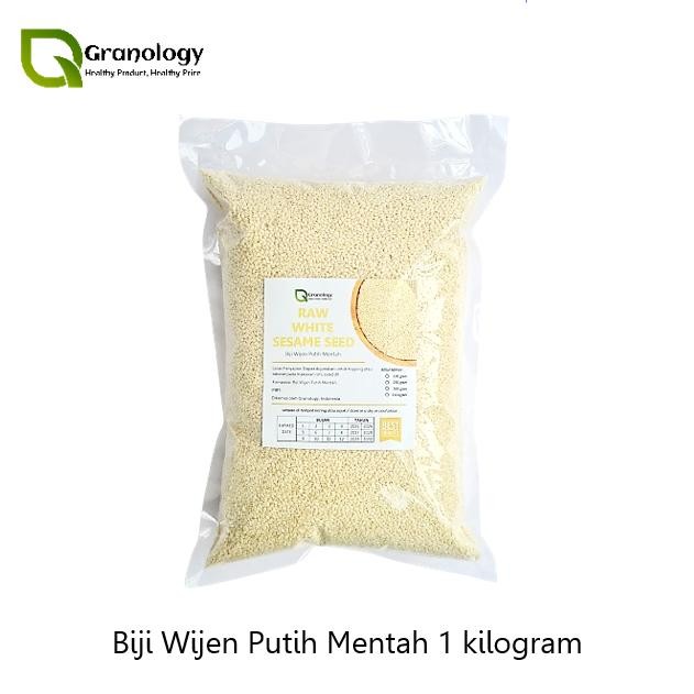 

New Wijen Putih / White Sesame Seed (1 kilogram) by Granology