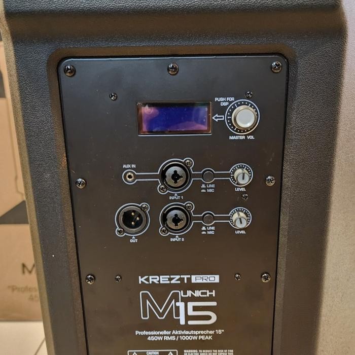 Speaker Aktive Krezt Muni-M15 Dsp Speaker Active 15In Krezt Muni