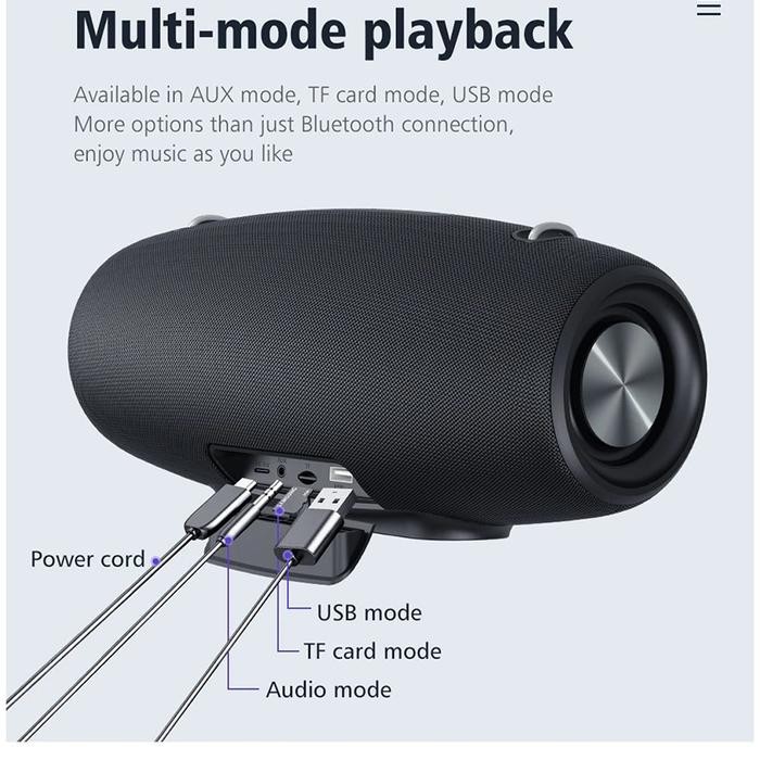 Speaker Zealot S67 Portable Bluetooth Outdoor Waterof