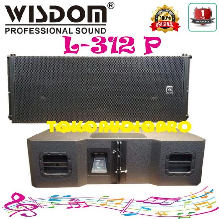Wisdom L312P 12" Speaker Line Array Pasif L-312P