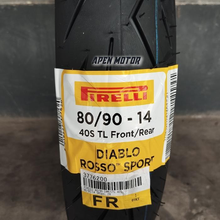 Ban Motor Ring 14 Pirelli Diablo Rosso Sport Ban Motor Matic Tubeless