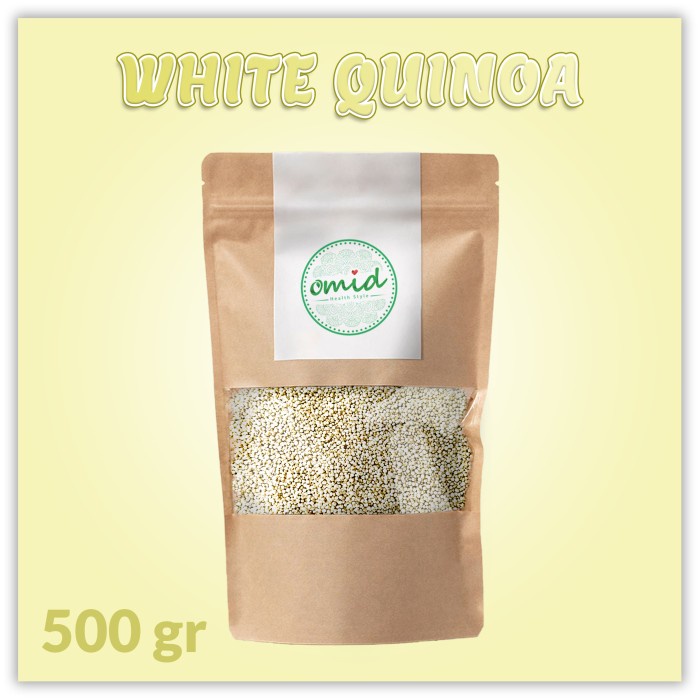 

Organic White Quinoa Seeds (Biji Quinoa Putih Organik) 500gr