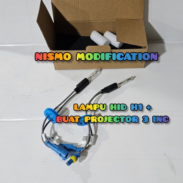 Lampu Hid Projector H1 + 6000K 8000K