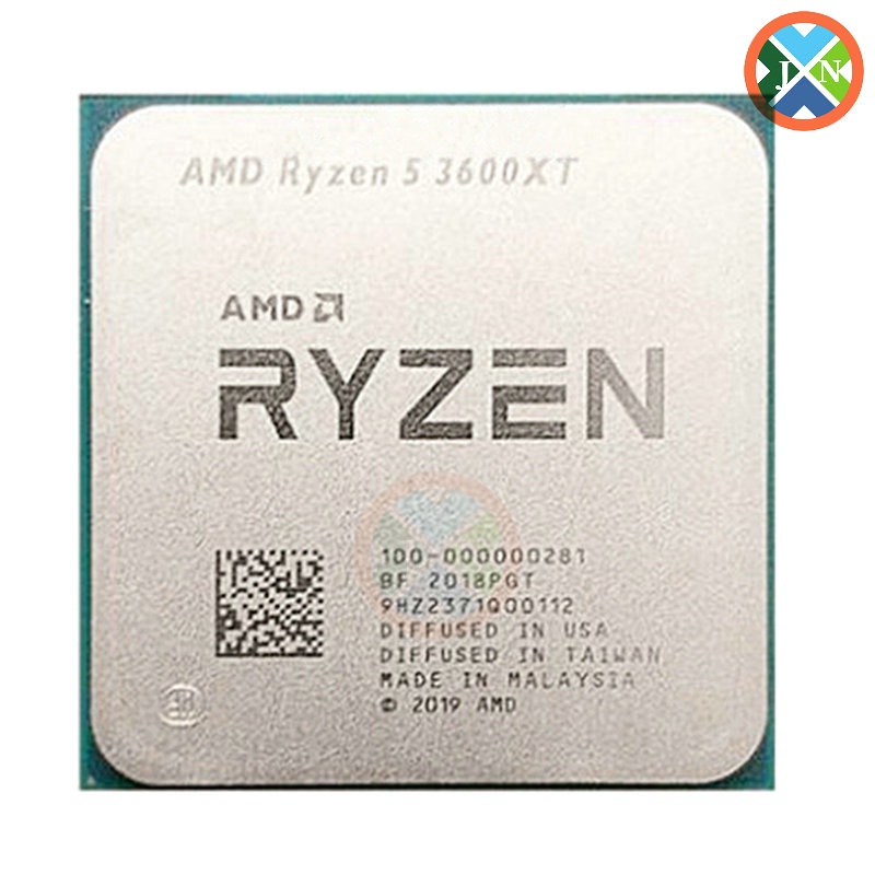 NWK AMD Ryzen 5 3600XT R5 3600XT 3.8 GHz Six-Core Twelve-Thread CPU Processor 7NM 95W L3=32M 100-000