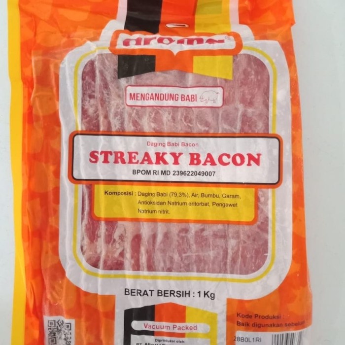 

STREAKY BACON PORK AROMA BALI KODE 935