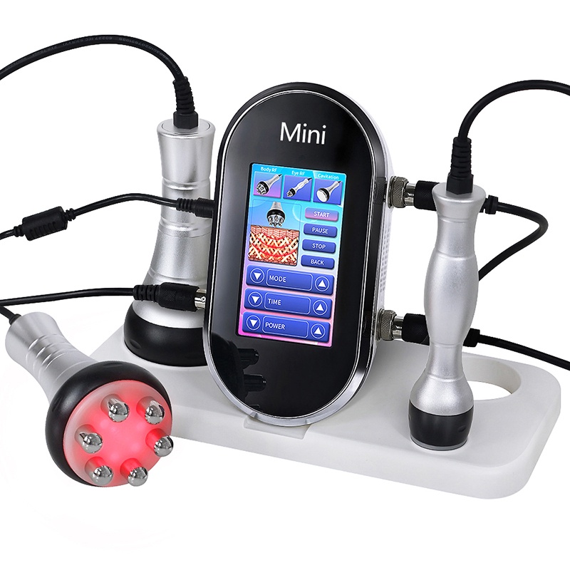 New 3 In 1 RF Cavitation Ultrasonic Body Molding Massage Equipment Skin Lifting Beauty Device Skin T