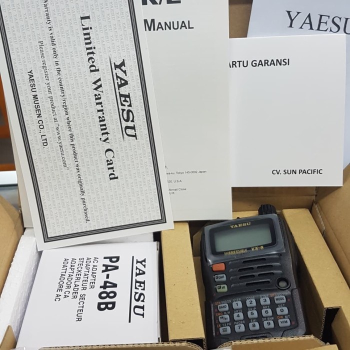 HT Yaesu VX-6R Hadie talky yaesu VX6R Yaesu Vx-6R