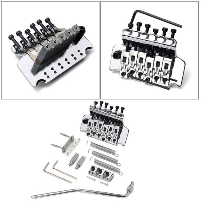 TREMOLO UPDOWN CHROME FLOYD ROSE BRIDGE GITAR IBANEZ