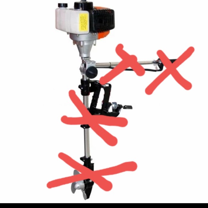 TERBARU Mesin Perahu Tempel Matsumoto 3HP (Tanpa kaki) Termurah