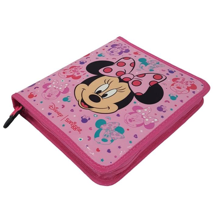 PROMO SMIGGLE MIDI ZIP KIT STATIONARY GIFT SET MINNIE MOUSE DISNEY / PENCIL CASE SET SMIGGLE / SET