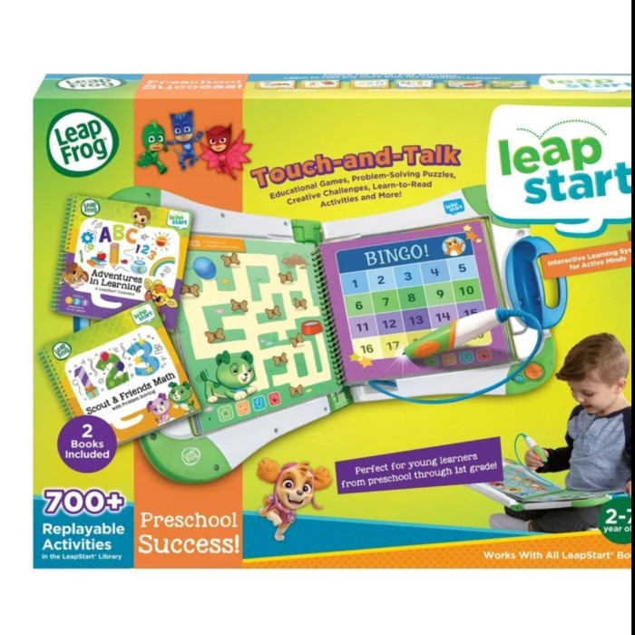 Leapfrog LeapStart Touch and Talk Learning Success Bundle - Green