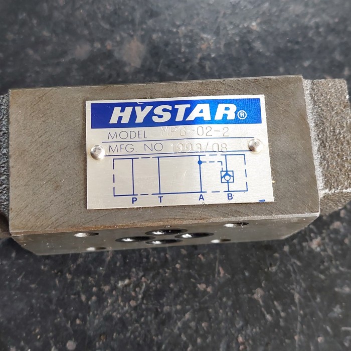 Bms Hystar Modular Check Valve Mpb-02-2 Aksesoris