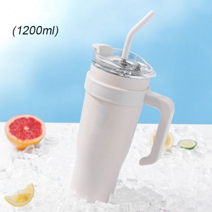 Bakindo Botol Minum tumbler 1.2 Liter bebas BPA Tahan Panas dan dingin