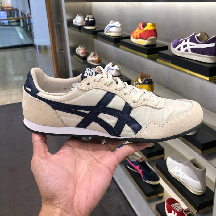 BEST SELLER Onitsuka Tiger Serrano Birch Peacoat Original Authentic