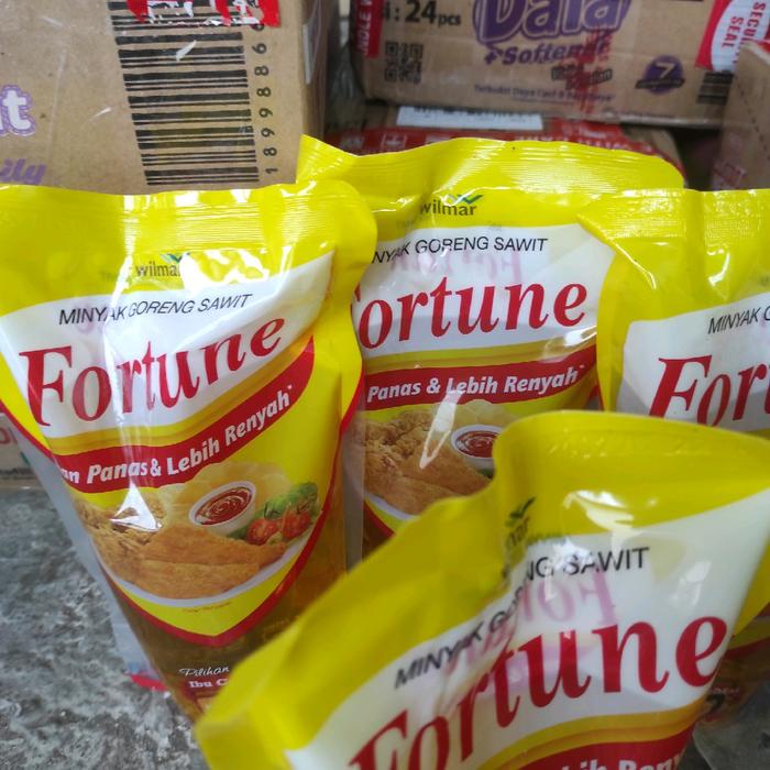 

terbaru !!! minyak goreng fortune 3liter kemasan 1liter minyak segala jenis masakan bahan ready