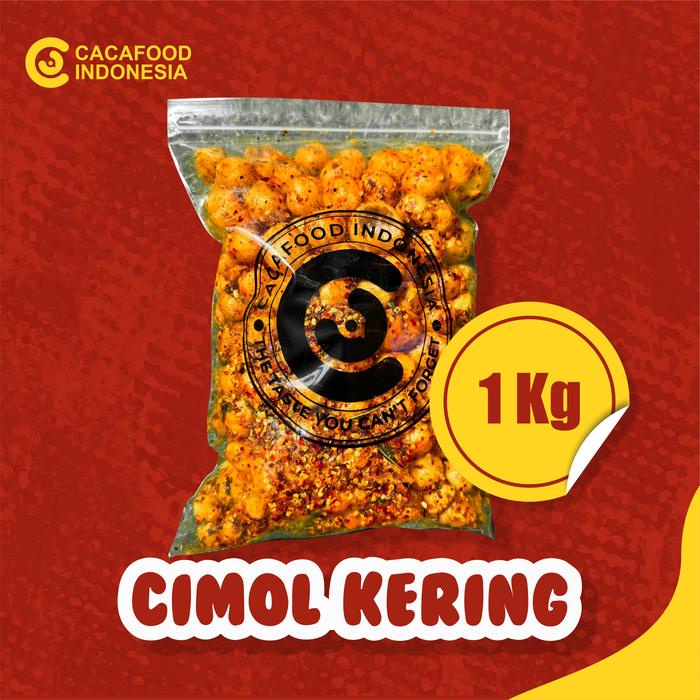 

terbaru !!! new!! 1kg cimol kering chili oil rempah cacafood camilan chili pedas snack ready