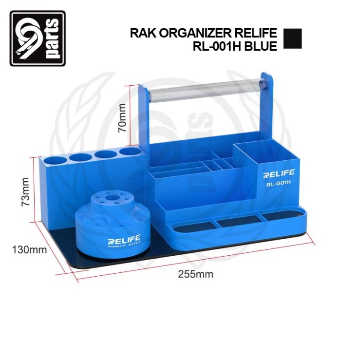 

Rak Organizer Relife Rl-001H Blue / Rak Organizer Relife Rl-001H Grey / Rak Obeng Relife RL 001H /