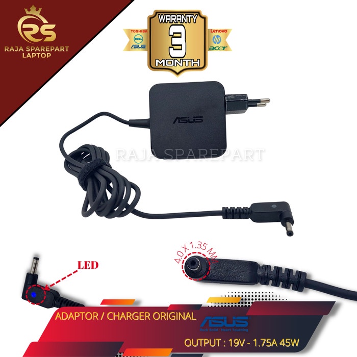 Adaptor Charger Laptop Asus Sonic Master A409M 19V-1.75A 33W ORIGINAL