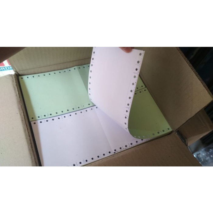 

paper print kertas continuous form 9.5 x 11/2 4 ply DPH Bagi 4