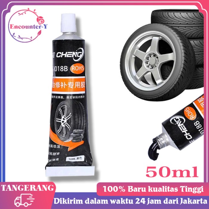 50Ml Lem Ban Mobil Super Kuat Tire Repair Glue Lem Karet Tambal Ban Lem Perbaikan Ban
