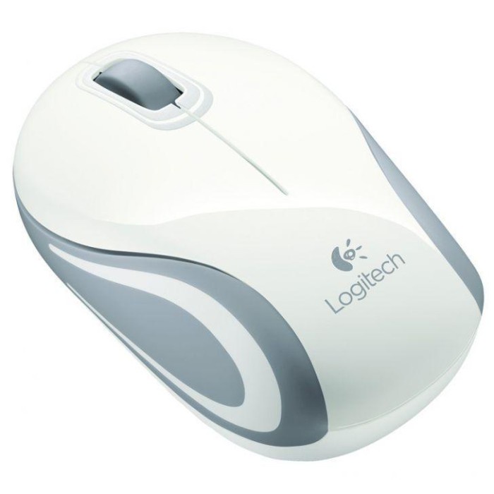 Logitech Mouse Wireless M187 - Putih