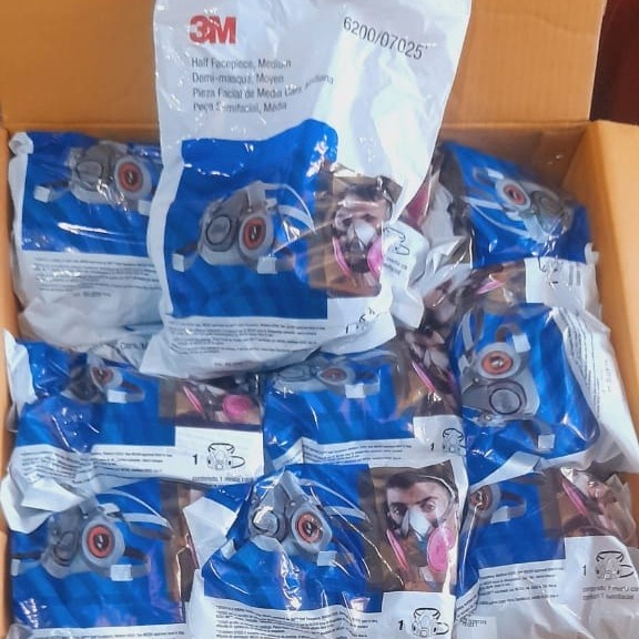Masker 3M 6200 Half Facepiece Respirator Original