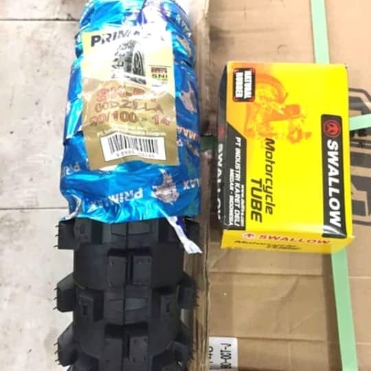 Ban Luar Cross Trail Primax Ring 14 Ban Luar Primax 90/100~14 Gozzilla