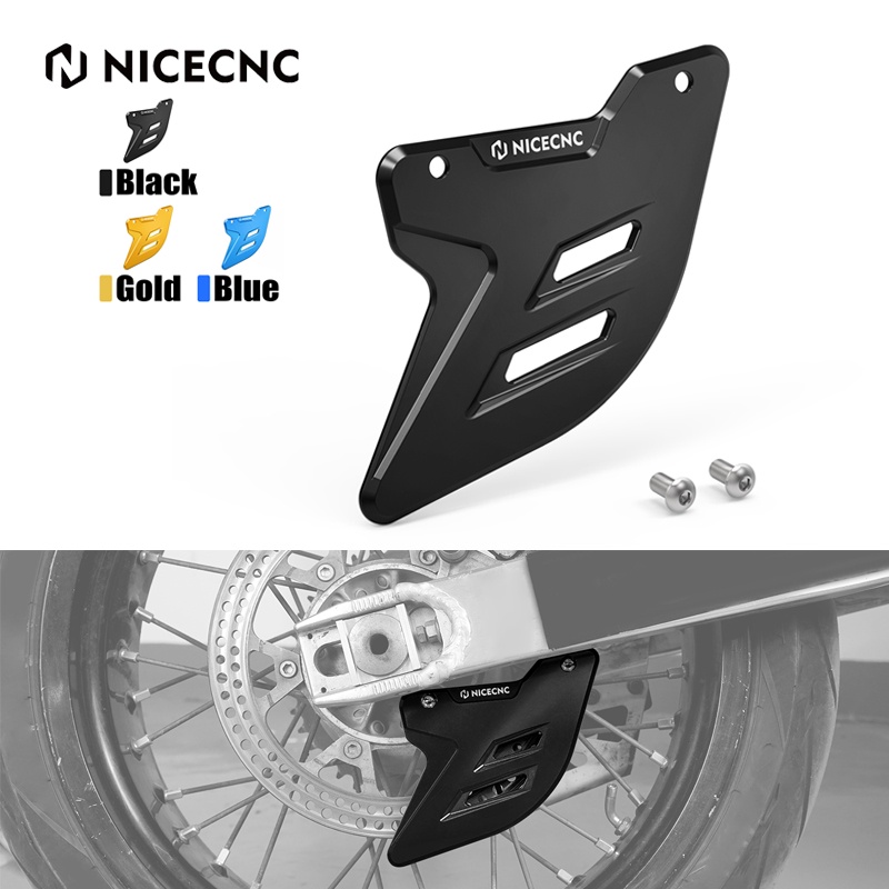 TOEL Aluminum Rear Brake Disc Guard Cover Protector For Suzuki DRZ400SM DR-Z 400 SM 2005-2024 2023 2