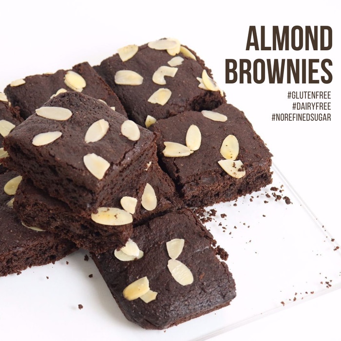 

ALMOND BROWNIES GLUTEN FREE DAIRY FREE KODE 764