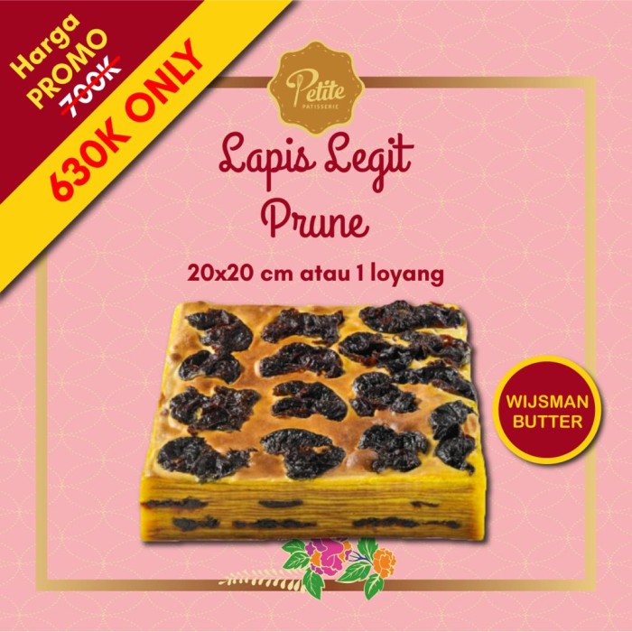 

LAPIS LEGIT PREMIUM WIJSMAN PRUNE 20X20CM PETITE PATISSERIE KODE 858