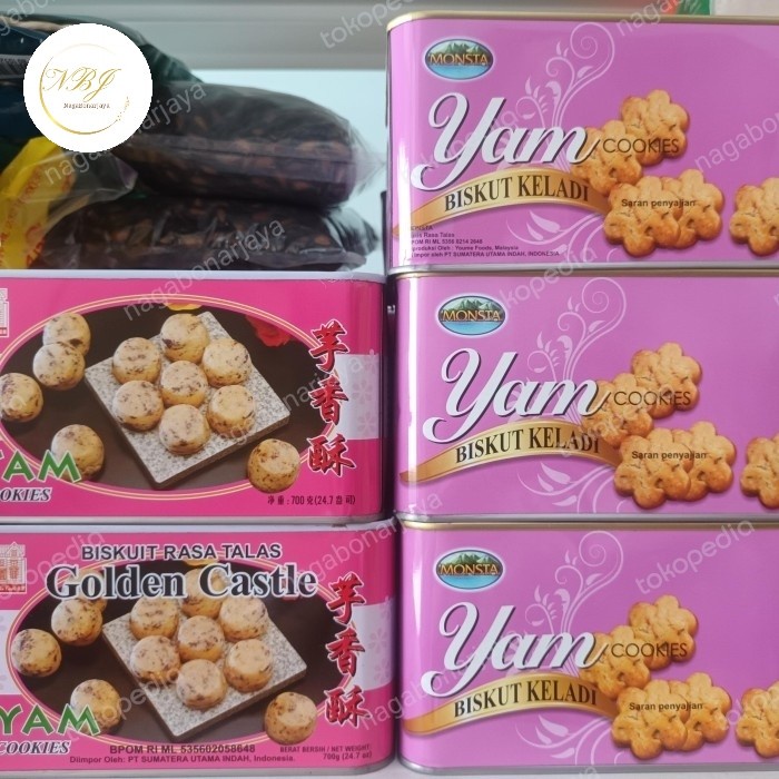 

YAM COOKIES BISKUIT KELADI KODE 440