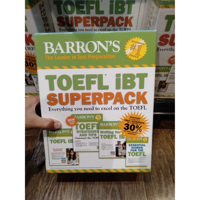 Barron'S Toefl Ibt Superpack