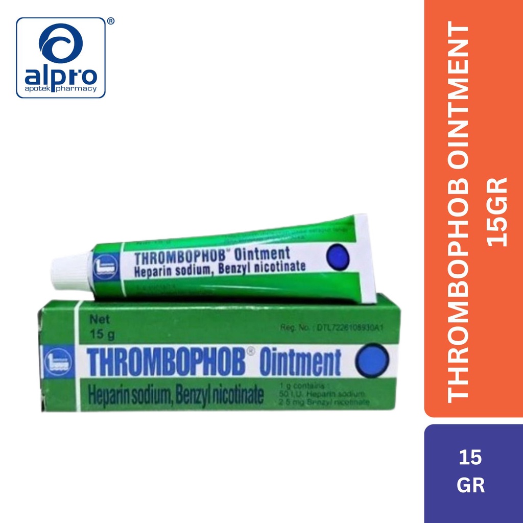 Thrombophob Ointment Heparin Sodium 15G