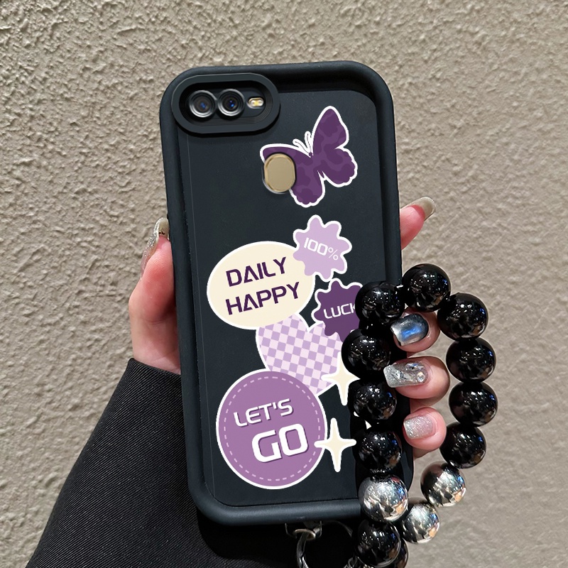 Casing Hp OPPO A7 A5s A12 A12S A11k A5 A3s A12E Realme C1 Case Casing gelang HP Softcase rantai tang