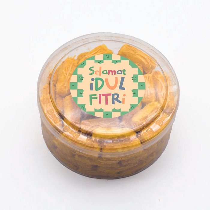 

Capricorn Design Sticker Label / Stiker Toples Lebaran isi 1 - SLB 012