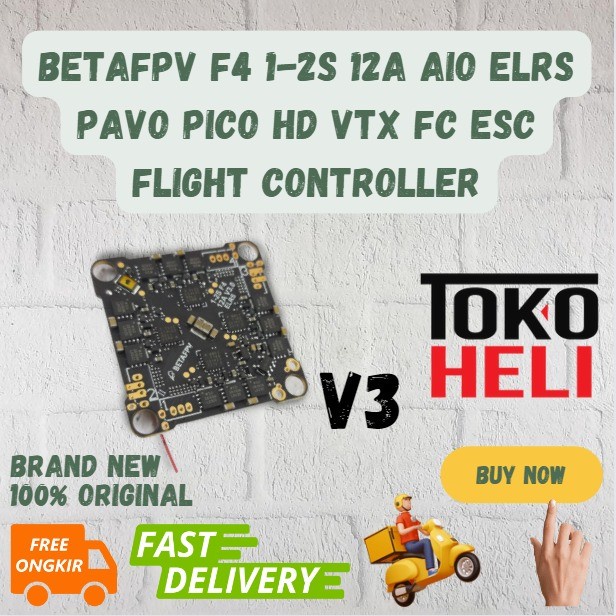 Betafpv F4 1-2S 12A Aio Elrs Pavo Pico Hd Vtx Fc Esc Flight Controller