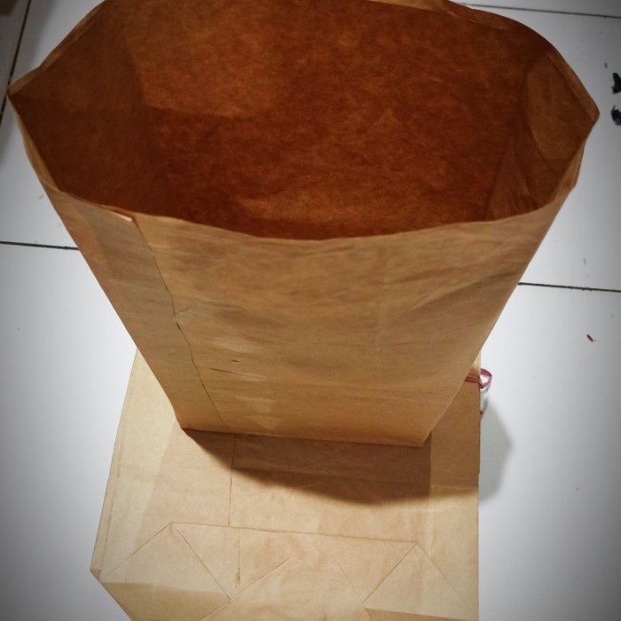 

10 pax Kantong Semen Sortir Coklat Kantong Kertas 27x29 cm